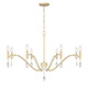 Aureline Eight Light Chandelier (205108-AGSI)