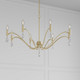 Aureline Eight Light Chandelier (205108-AGSI)