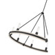 Rovessa Eight Light Chandelier (207108-MB)