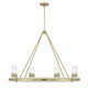 Rovessa Six Light Chandelier (207108-VB)