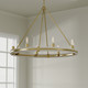 Rovessa Six Light Chandelier (207108-VB)