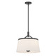 Millennium - 240103-MB - Three Light Pendant - Montrine - Matte Black