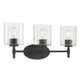 Millennium - 270103-MB - Three Light Vanity - Solventa - Matte Black