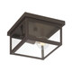 Millennium - 4201-PBZ - One Light Flush Mount - Evanton - Powder Coated Bronze