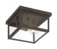 Evanton One Light Flush Mount (4201-PBZ)