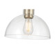 Knightsdale One Light Semi-Flush Mount (6021-MG)