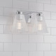 Riville Two Light Vanity (63002-CH)
