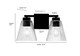 Riville Two Light Vanity (63002-VB)