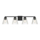 Riville Four Light Vanity (63004-MB)