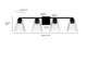 Riville Four Light Vanity (63004-VB)