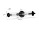 Cylora Two Light Bath Bar (63102-MB)