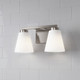 Strayhan Two Light Vanity (64002WG-BN)