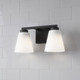 Strayhan Two Light Vanity (64002WG-MB)