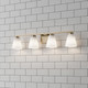 Strayhan Four Light Vanity (64004WG-MG)