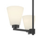 Strayhan Three Light Chandelier (64103WG-MB)