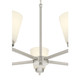 Strayhan Five Light Chandelier (64105WG-BN)