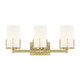 Froselle Three Light Vanity (65003-VB)