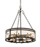 Kalco - 5797BZ - 12 Light Chandelier - Morris - Bronze