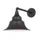 Millennium - 67001-PBK - One Light Wall Sconce - Varnel - Powder Coated Black