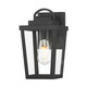 Millennium - 68001-PBK - One Light Lantern - Brenwick - Powder Coated Black
