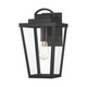 Millennium - 68201-PBK - One Light Lantern - Brenwick - Powder Coated Black
