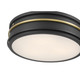 Stralara LED Flush Mount (90203-MB/VB)
