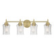 Clarvyn Four Light Vanity (909104-VB)