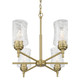 Clarvyn Six Light Chandelier (909106-VB)