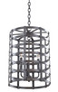 Kalco - 7403VI - Three Light Hanging Lantern - Townsend - Vintage Iron