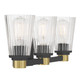 Lustria Three Light Vanity (9313-MB/VB)