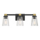 Lustria Three Light Vanity (9313-MB/VB)