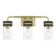 Marbridge Three Light Vanity (95203-VB/MB)
