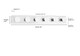 Bellisse Six Light Bath Bar (96106-CH)
