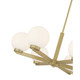 Ardeva Six Light Chandelier (97106-VB)
