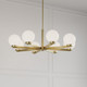 Ardeva Eight Light Chandelier (97108-VB)