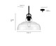 Clarien One Light Pendant (98101-MB)