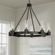 Evandrel Eight Light Chandelier (9908-MB)