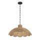 Millennium - 99201-MB - One Light Pendant - Malura - Matte Black