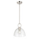 Millennium - 9951-PN - One Light Pendant - Velto - Polished Nickel