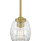 Miravelle One Light Mini Pendant (9981-VB)