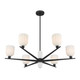 Collier Six Light Chandelier (1-1125-6-89)