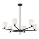 Collier Six Light Chandelier (1-1125-6-89)