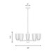 Baldwin Five Light Chandelier (1-1246-5-127)