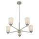 Baldwin Five Light Chandelier (1-1246-5-SN)