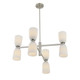 Baldwin Eight Light Chandelier (1-1248-8-SN)