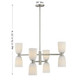 Baldwin Eight Light Chandelier (1-1248-8-SN)