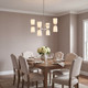Baldwin Eight Light Chandelier (1-1248-8-SN)