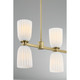 Baldwin Eight Light Linear Chandelier (1-1249-8-127)