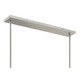 Baldwin Eight Light Linear Chandelier (1-1249-8-SN)