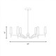 Butler LED Chandelier (1-1464-6-322)